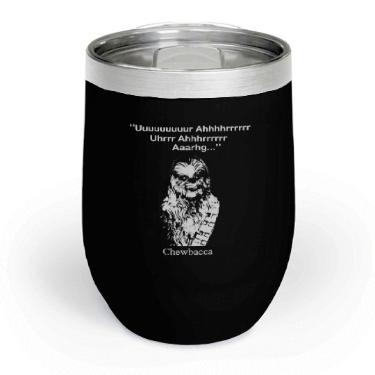 Chewbacca T - Chill Wine Tumblers - Star Wars fan