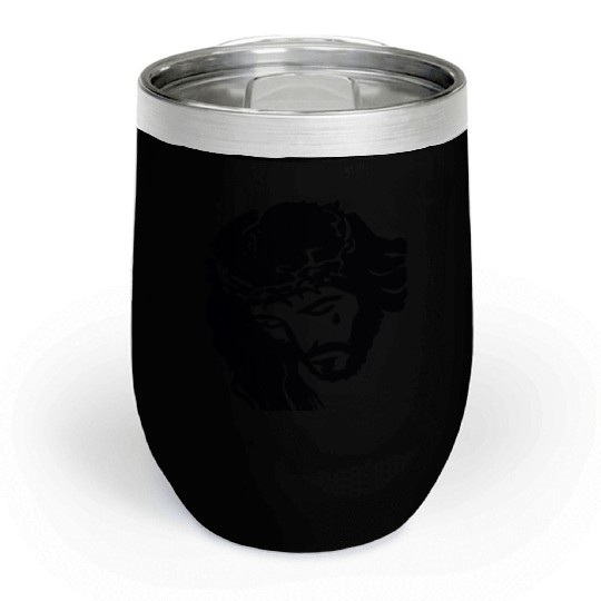 JESUS CROWN OF THORNS Chill Wine Tumblers