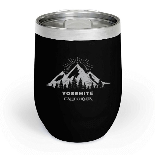 Yosemite National Park Chill Wine Tumblers