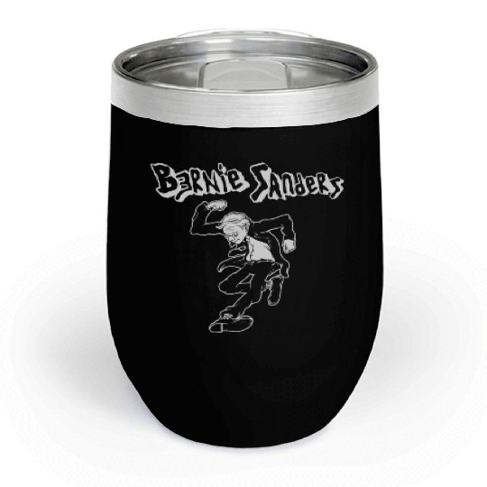 Bernie Sanders Punk Rock Circle Jerks Unisex berni Chill Wine Tumblers