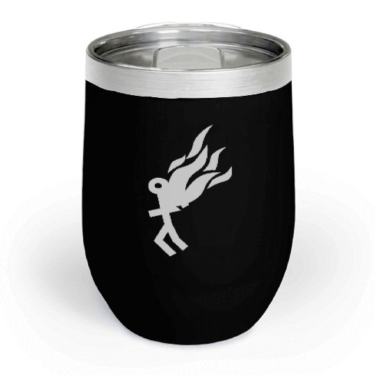 Burning Man Chill Wine Tumblers