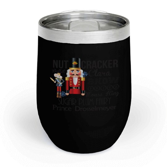 Nutcracker Ballet Chill Wine Tumblers - Dance