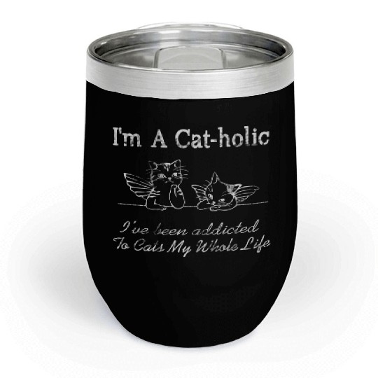 Catholic Chill Wine Tumblers
