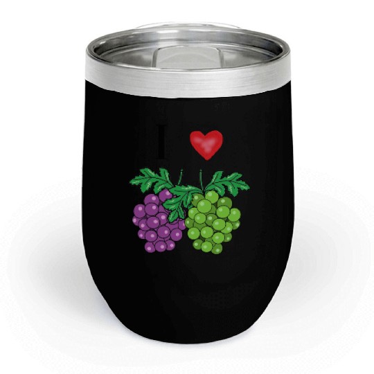I love grape Chill Wine Tumblers