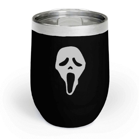 Scream Ghostface Fan Chill Wine Tumblers