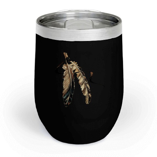 Southwest Native American Indian Tribal Art Chill Wine Tumblers