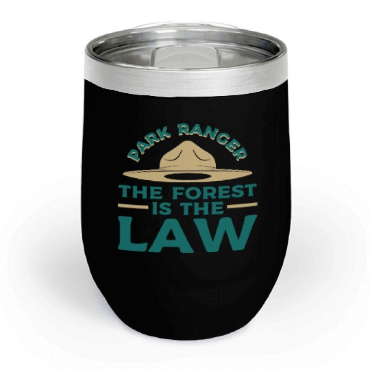 Park Ranger Law Gift Chill Wine Tumblers