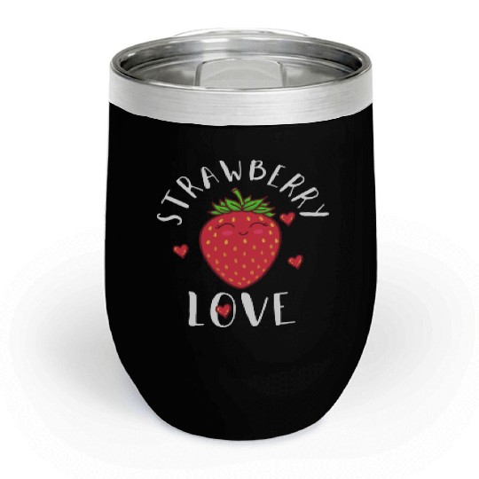 Strawberry Berry Chill Wine Tumblers