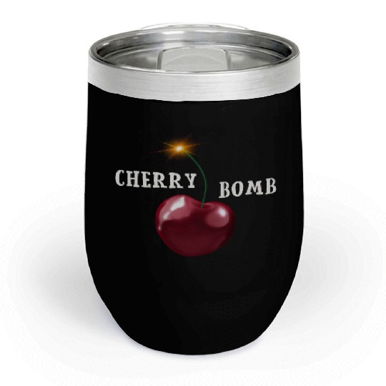 Cherry bomb big Chill Wine Tumblers