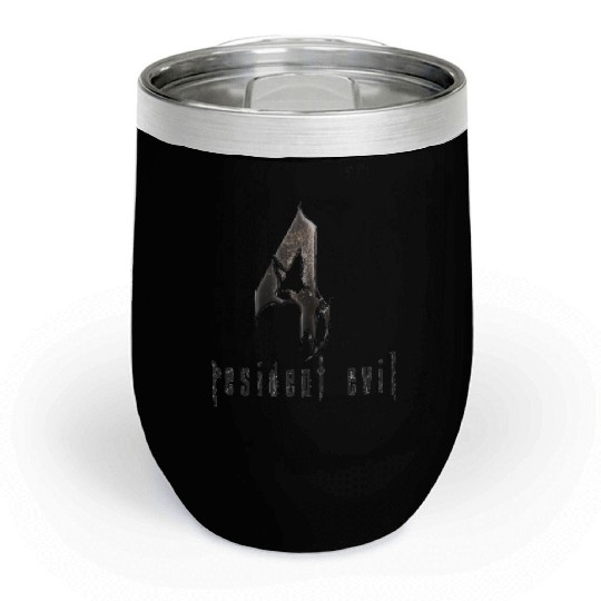 Resident Evil 4 - Logo Chill Wine Tumblers