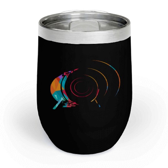 Drum n Bass Chill Wine Tumblers
