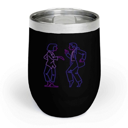 Pulp Fiction - Dance Chill Wine Tumblers