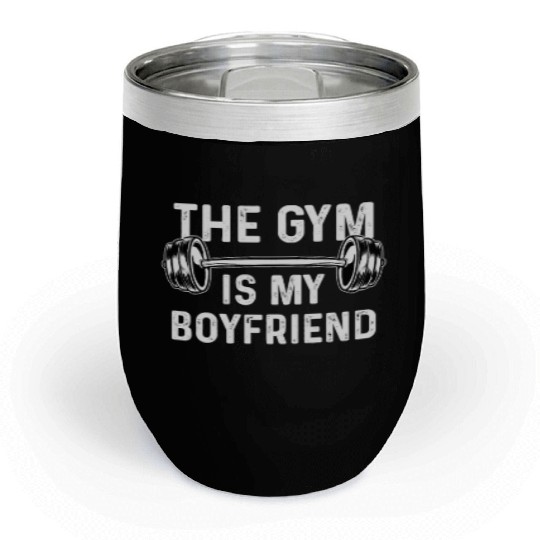 Gym Valentines Day Chill Wine Tumblers