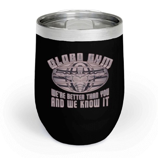 globo gym costume Chill Wine Tumblers