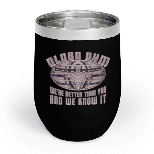 globo gym costume Chill Wine Tumblers