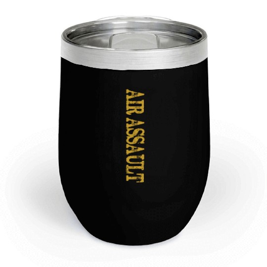 Distressed US Army Air Assault Chill Wine Tumblers