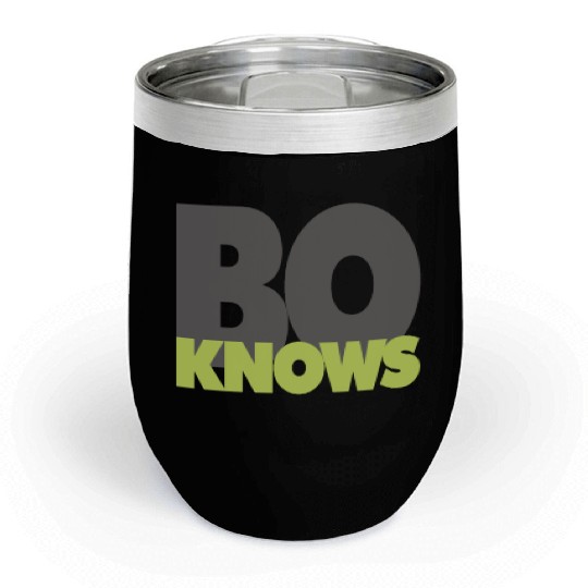 BO KNOWS Chill Wine Tumblers