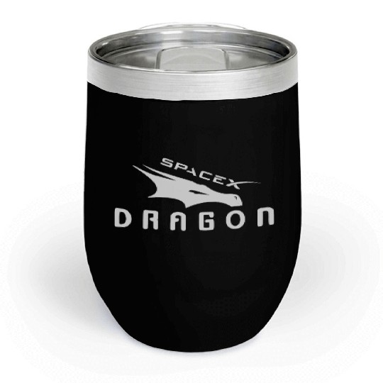 Spacex dragon Nasa Chill Wine Tumblers