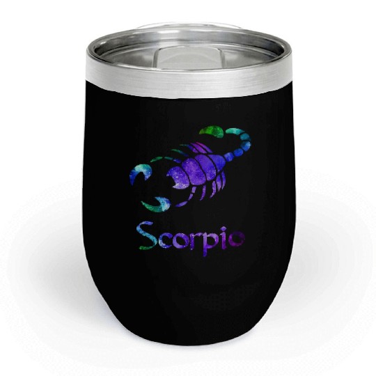 Scorpio Chill Wine Tumblers