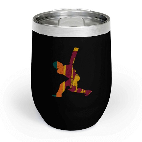 Sri Lanka Cricket Cricketplayer Batsman Chill Wine Tumblers
