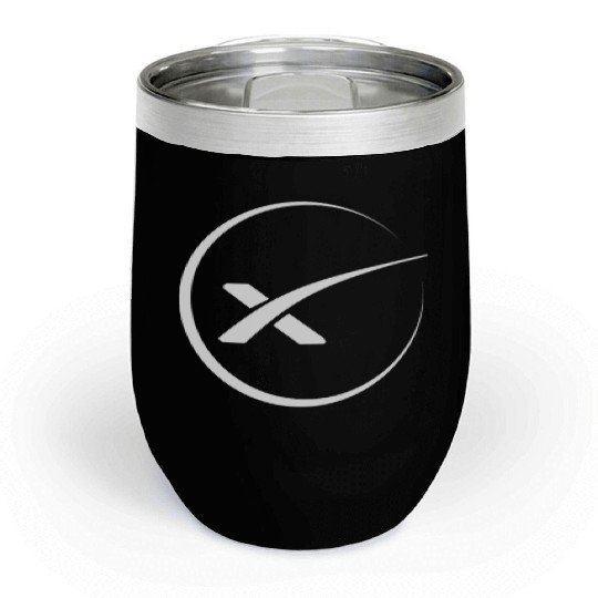 space x spacex elon musk Chill Wine Tumblers