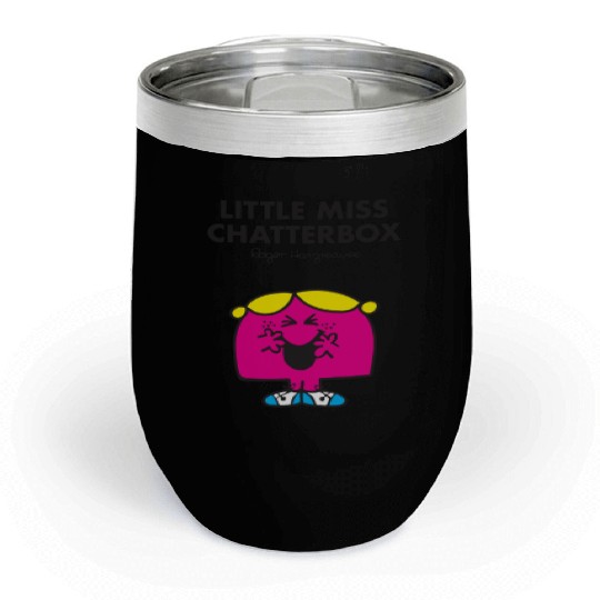 Mr Men Little Miss Chatterbox Chill Wine Tumblers