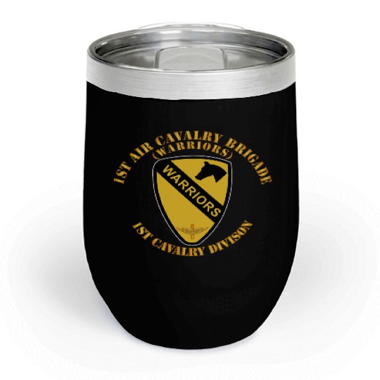 Army 1st Air Cavalry Bde Warriors 1st Cav Division Chill Wine Tumblers