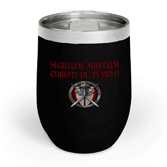 Crusader Knights Templar Chill Wine Tumblers