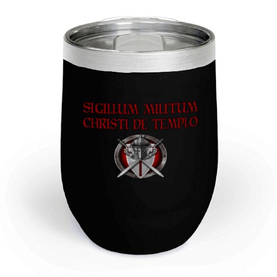 Crusader Knights Templar Chill Wine Tumblers