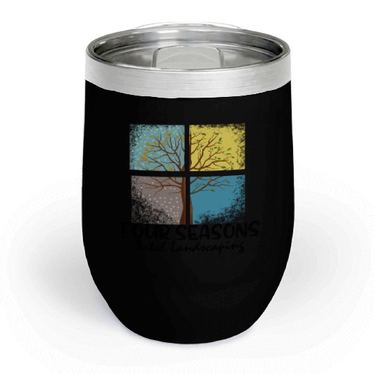 Four Seasons Total Landscaping Chill Wine Tumblers