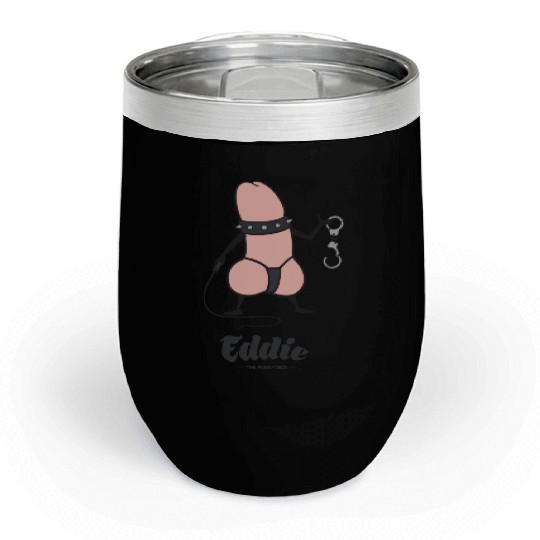 Eddie Funky Dick BDSM Chill Wine Tumblers