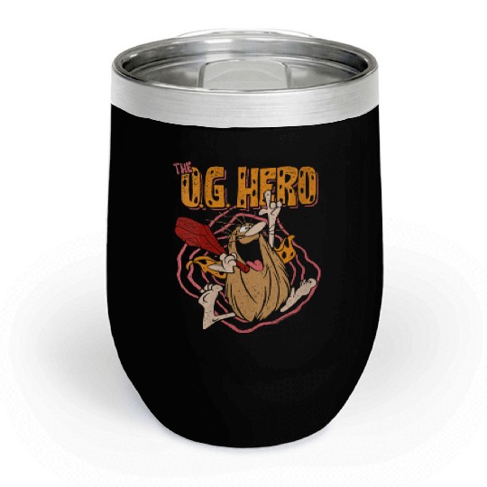 Captain Caveman Og Hero Gift Chill Wine Tumblers