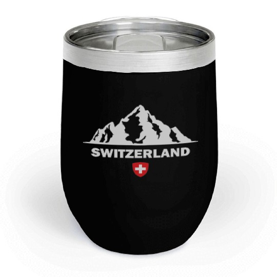 Switzerland Chill Wine Tumblers