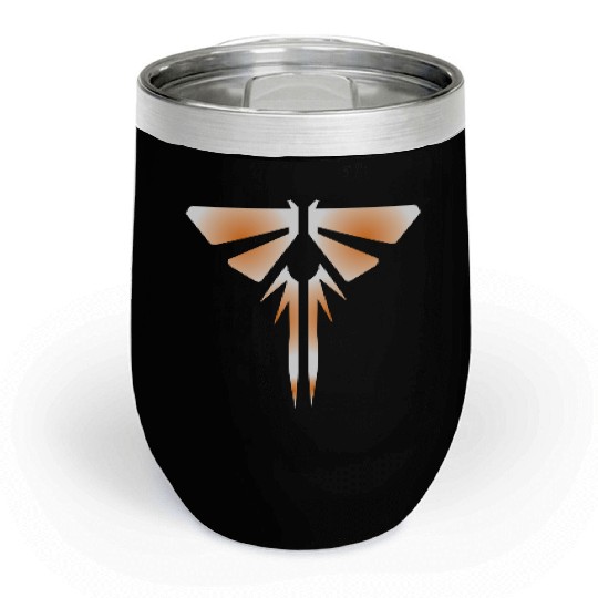 The Last of Us Fireflies Logo Graffiti Chill Wine Tumblers