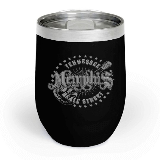Memphis Tennessee Beale Street Chill Wine Tumblers