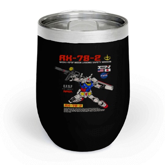 Rx-78-2 Gundam Chill Wine Tumblers