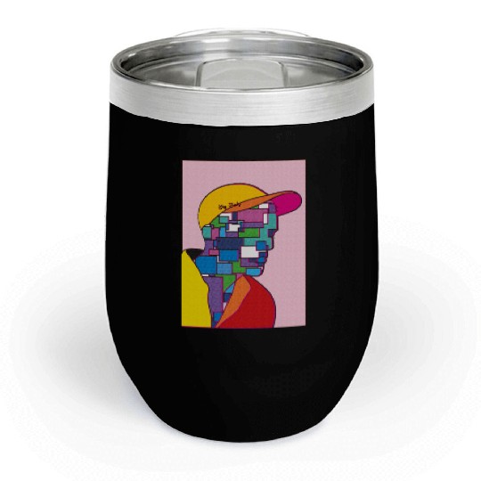 Lil peep Cry Baby Chill Wine Tumblers