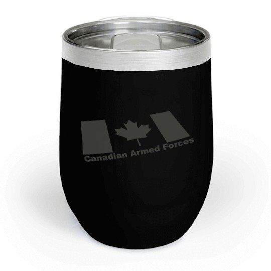 Canadian Armed Forces Army Military Chill Wine Tumblers