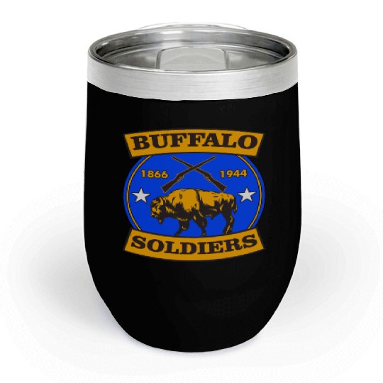 BUFFALO SOLDIERS Chill Wine Tumblers