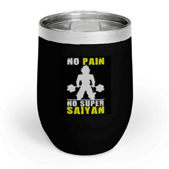 Anime Gym demon Chill Wine Tumblers