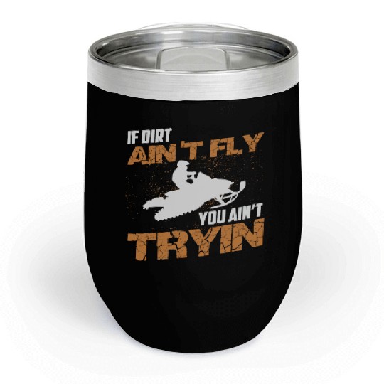 Dirt Bike Rider Gift Supercross MX Motocross Ride Chill Wine Tumblers