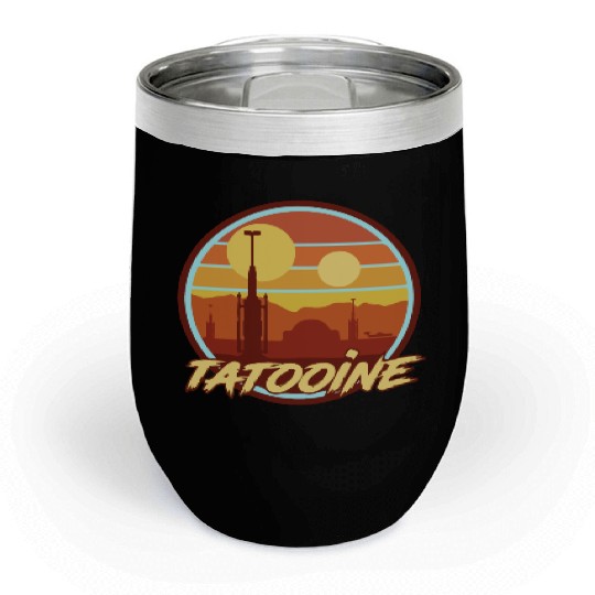 TATOOINE HOLIDAY Chill Wine Tumblers