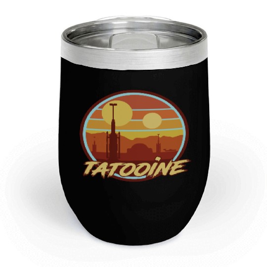 TATOOINE HOLIDAY Chill Wine Tumblers