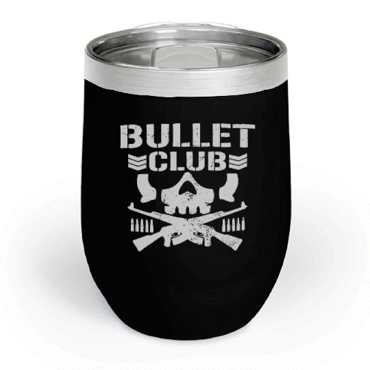 Japan Pro Wrestling Bullet Club Bone Soldier Chill Wine Tumblers