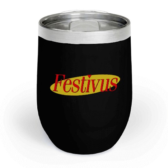 Festivus Chill Wine Tumblers