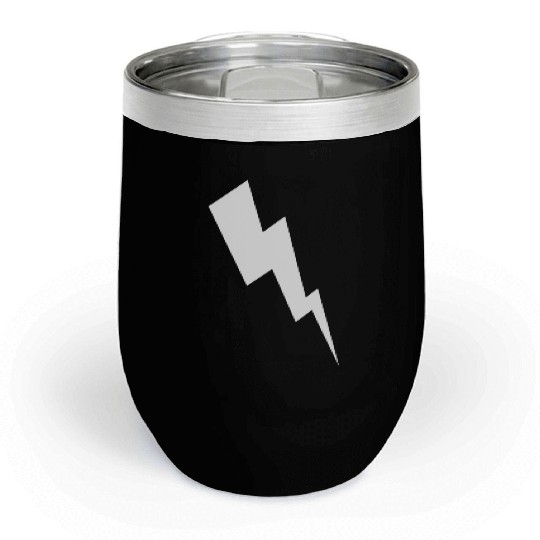 zeus lightening bolt Chill Wine Tumblers