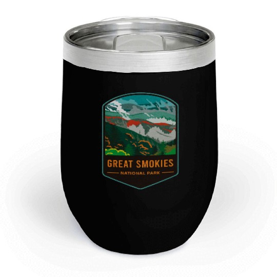 Great Smoky Mountains National Park Chill Wine Tumblers