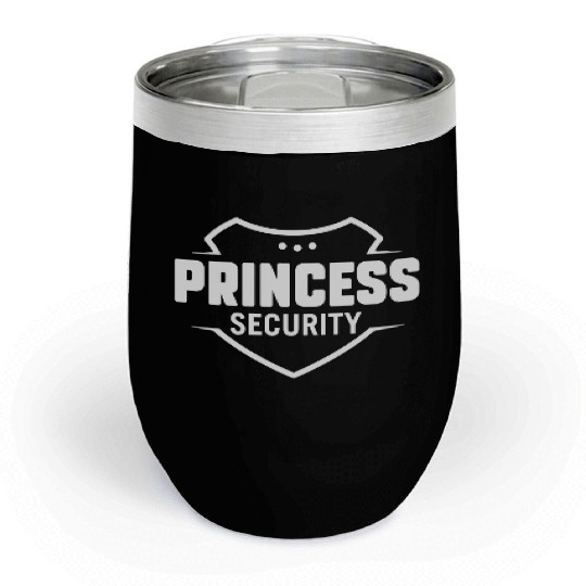 Princess Security Chill Wine Tumblers Big Brother Announcement
