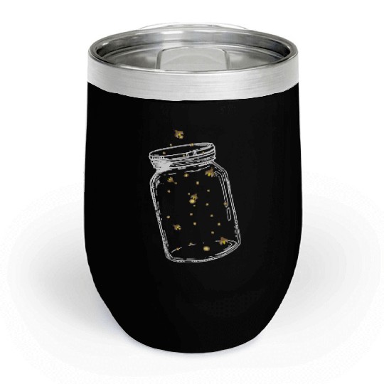 Lightning Bugs Catching Fireflies I Fireflies Chill Wine Tumblers