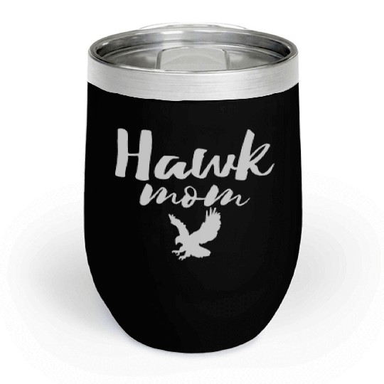 Hawk Mom Chill Wine Tumblers